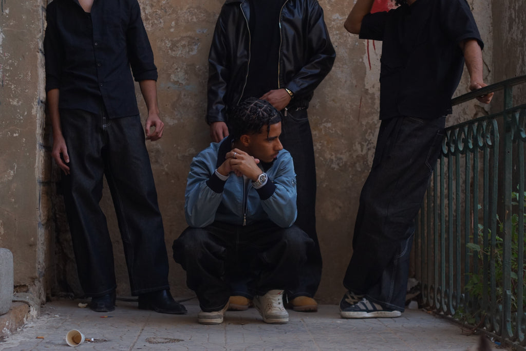 Baggy Raw Denim Jeans