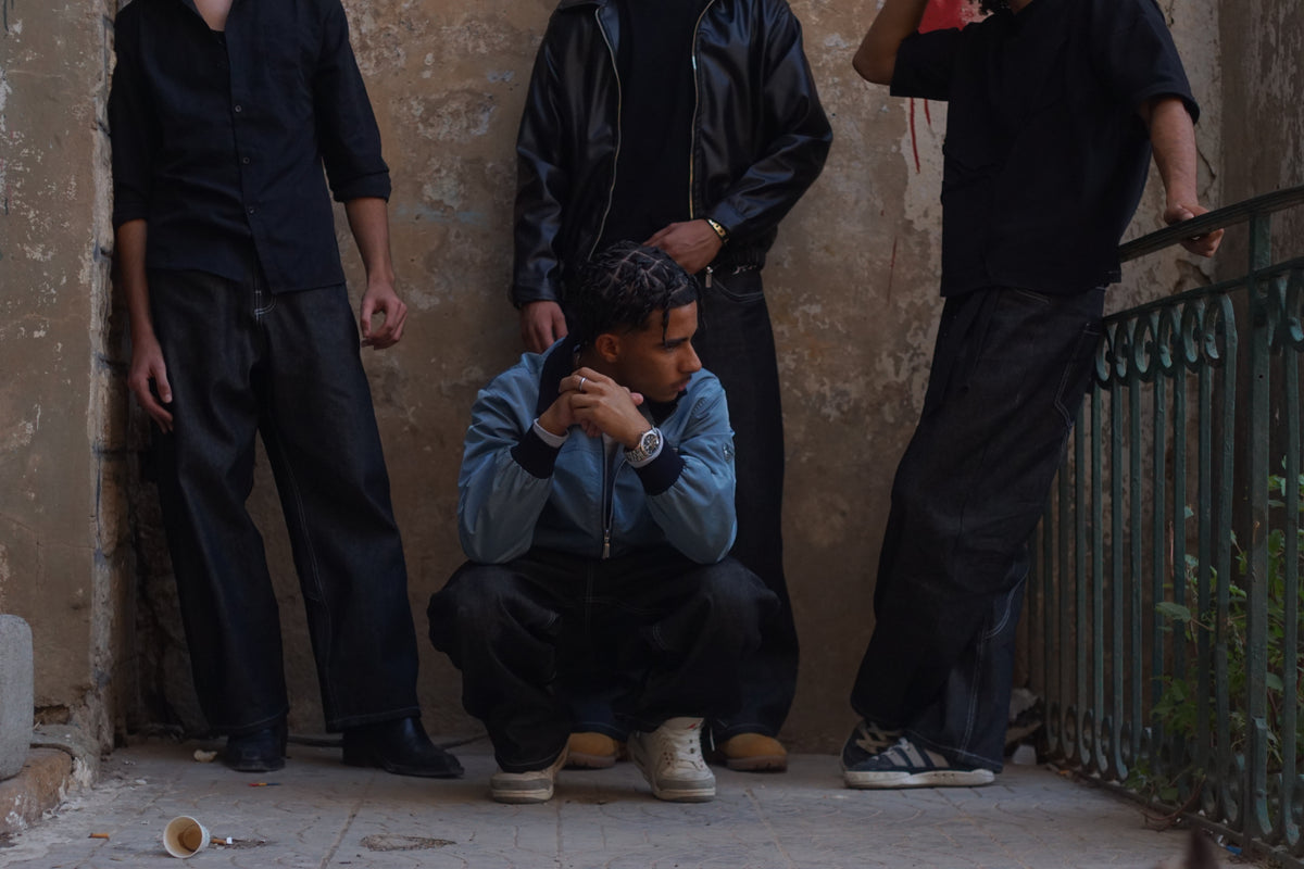 Baggy Raw Denim Jeans