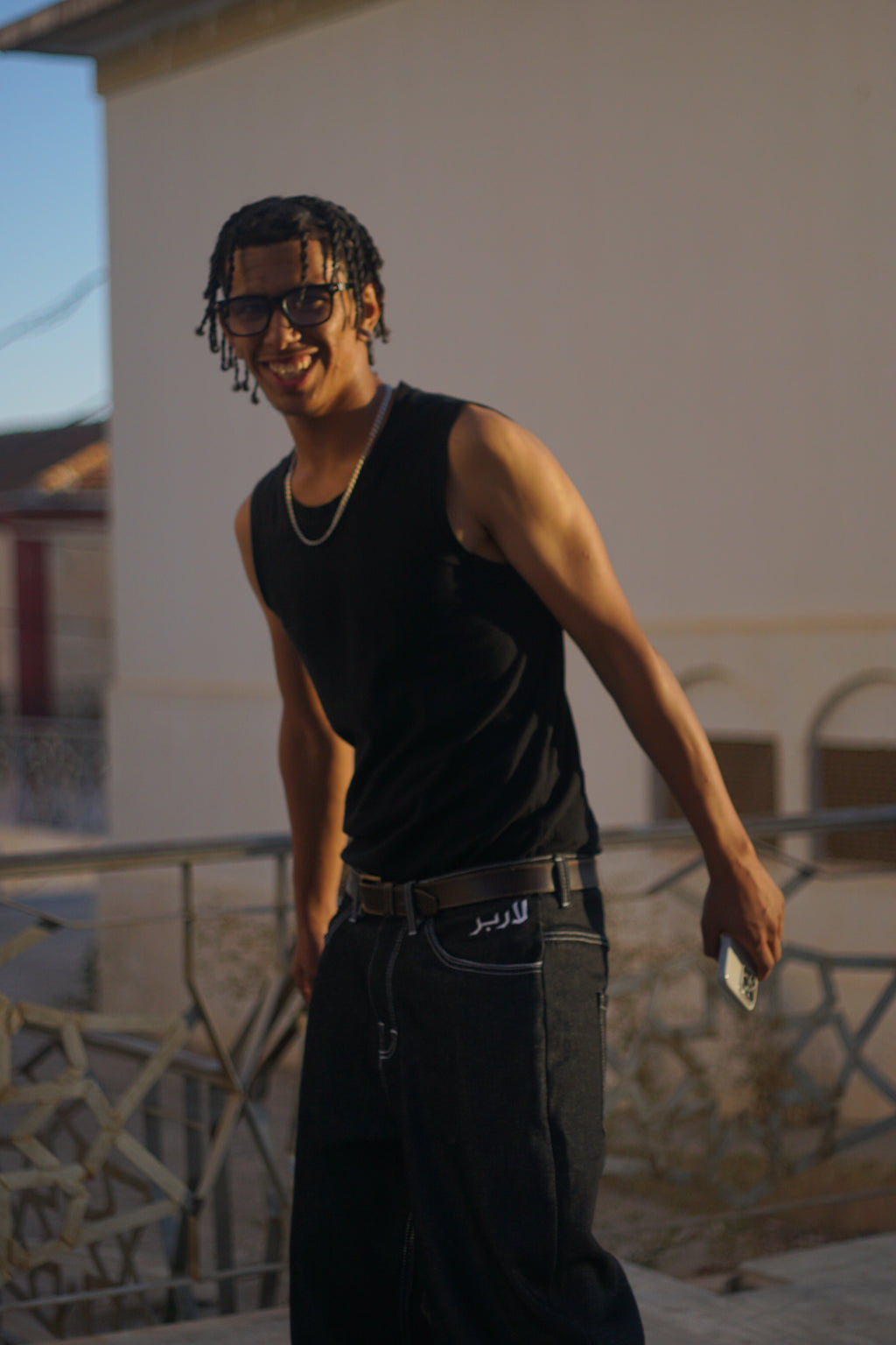 Baggy Raw Denim Jeans